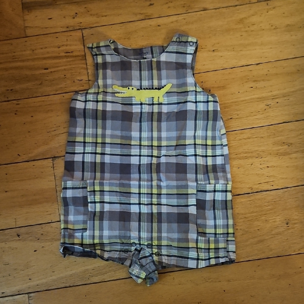 Carters shortall with Crocodile Design